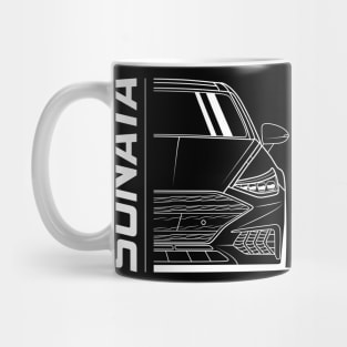 Front Sonata 8 Gen Sedan Mug